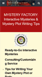 Mobile Screenshot of mysteryfactory.com